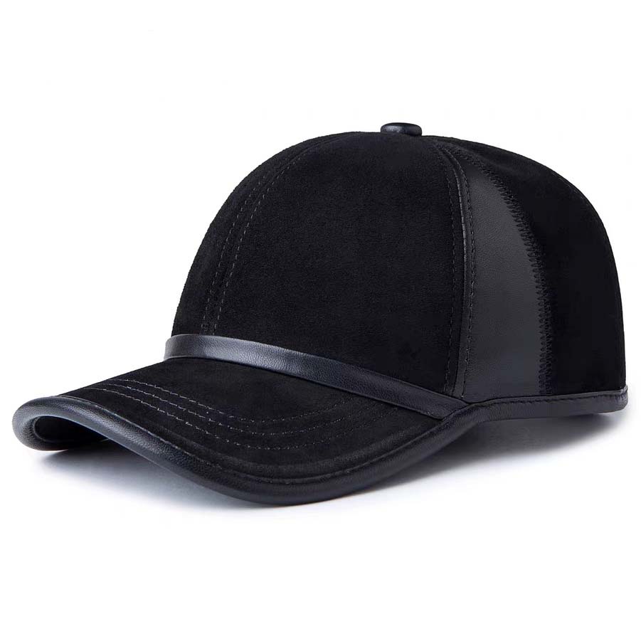 Erkekler İçin Hakiki Süet Deri - Baseball Cap Structured incelemesi ve fiyatı