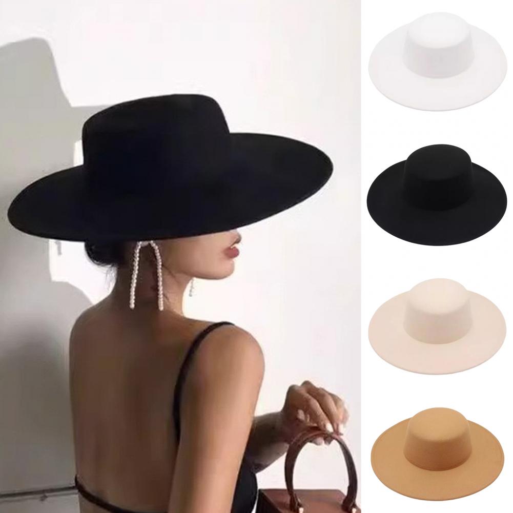 Geniş Kenarlı Kadın Şapkası, Ç - Fedora Hat Wool incelemesi ve fiyatı
