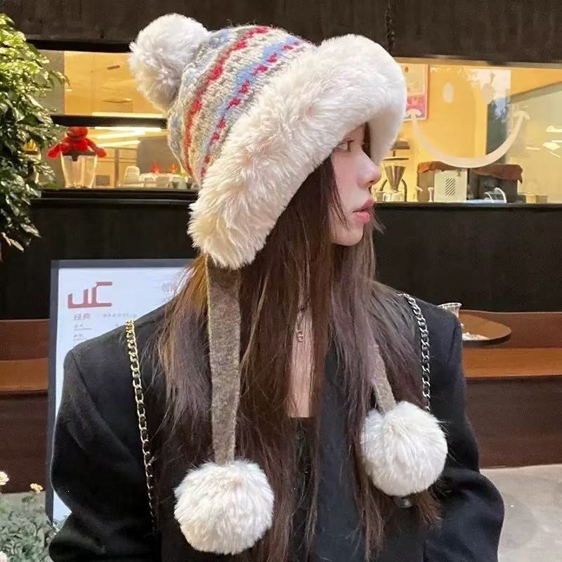 Kadın Fair Isle Tarzı, Kalın,  - Winter Trapper Hat incelemesi ve fiyatı