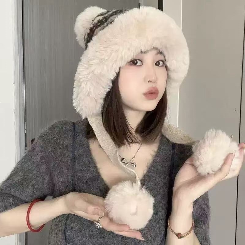 Kadın Fair Isle Tarzı, Kalın,  - Winter Trapper Hat incelemesi ve fiyatı