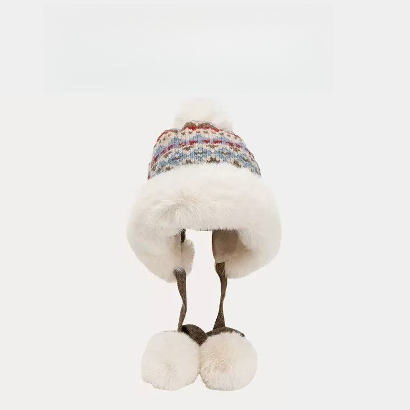 Kadın Fair Isle Tarzı, Kalın,  - Winter Trapper Hat incelemesi ve fiyatı