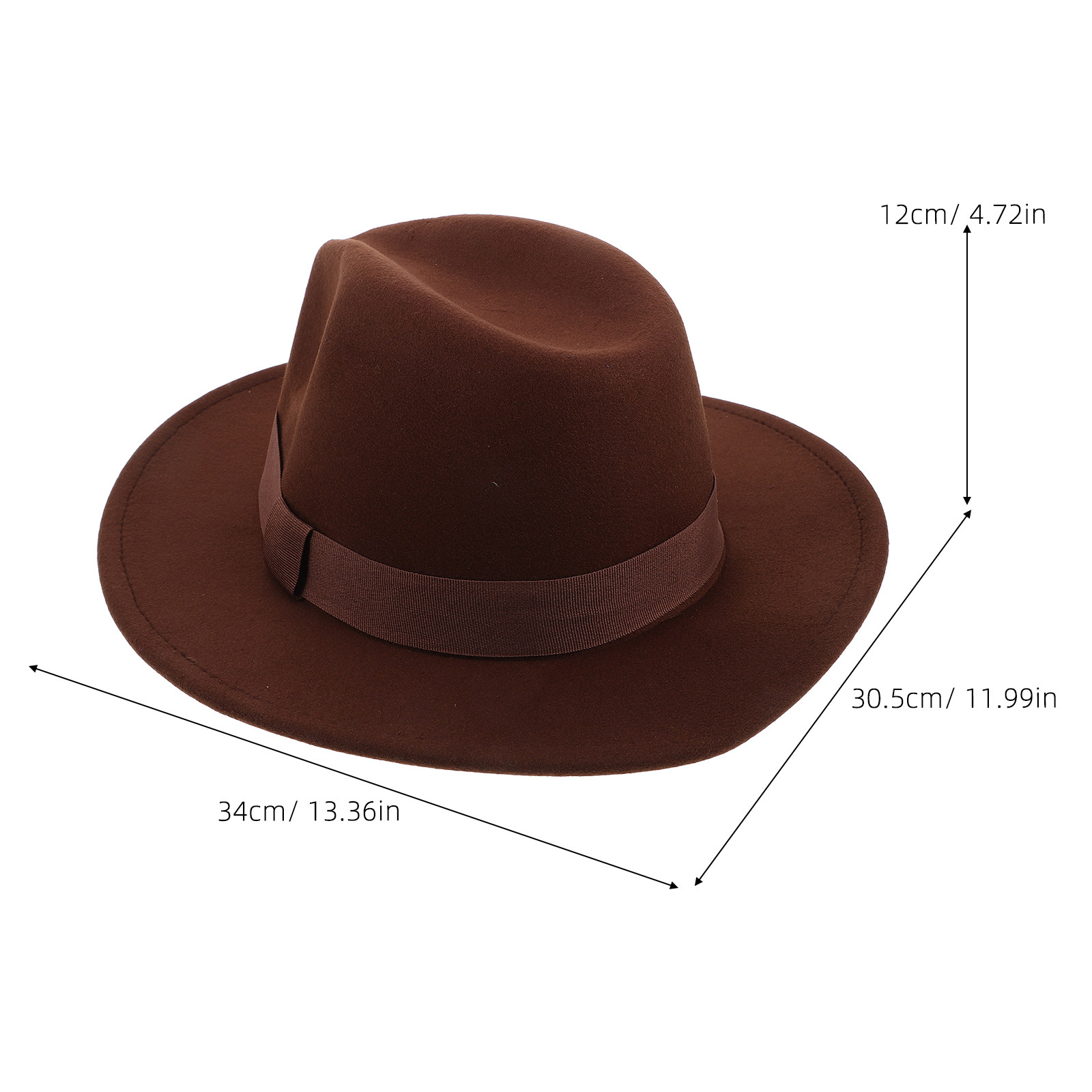 Vintage Fedora Tarzı Geniş Ken - Fedora Hat Wool incelemesi ve fiyatı